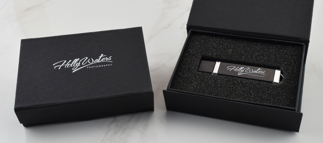 Black Magnetic USB Gift Box   Personalised USB Memory Sticks & Gift ...