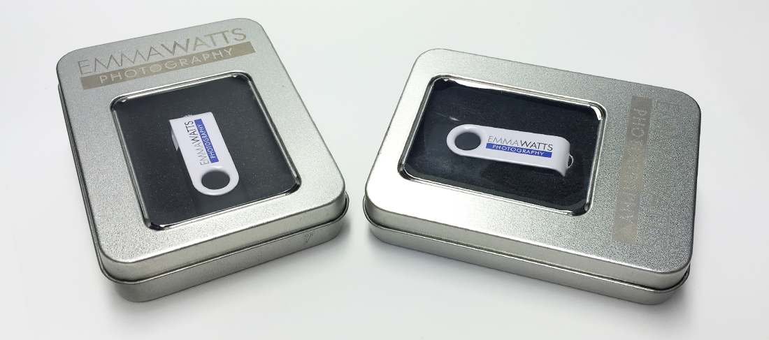 Metal Tin USB Gift Box