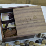 dark wooden twister and dark photobox