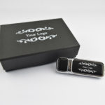 hermes usb small black magnetic flip gift box combo