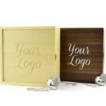 Wooden Photo Prints Gift Box Crystal Heart