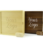 Wooden Photo Prints Gift Box Wooden Pebble