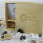 Pebble and Light Wood Photobox