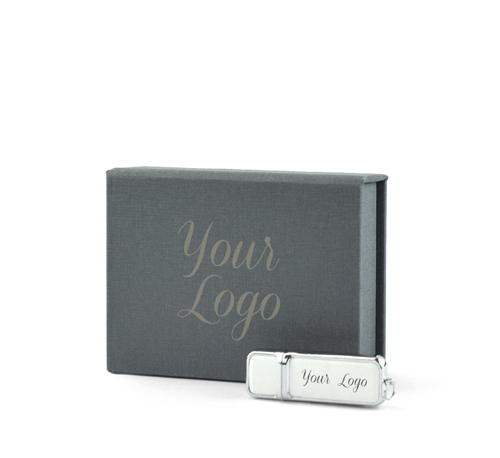 Small Elegant Gift Box White Hermes