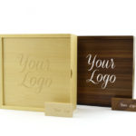 Wooden Photo Prints Gift Box Wooden Block