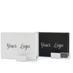 White Black Magnetic Flip Gift Box Crystal