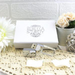 Crystal and white box