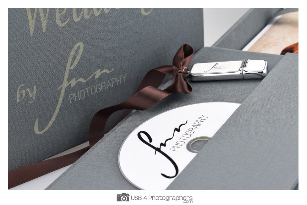 Elegant Photo Prints USB CD DVD Gift Box